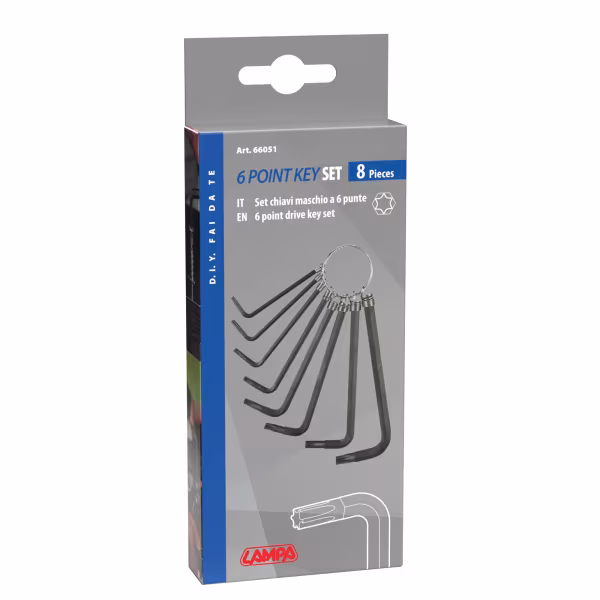 Lampa Set 8 chiavi tipo torx