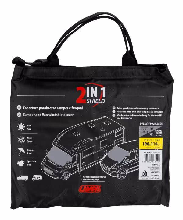 Lampa Copertura parabrezza camper e furgone - 190x110 cm