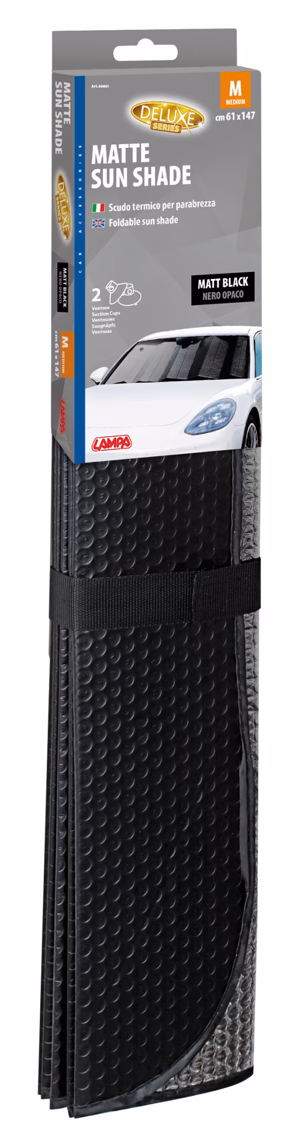 Lampa Scudo termico per parabrezza - Nero opaco