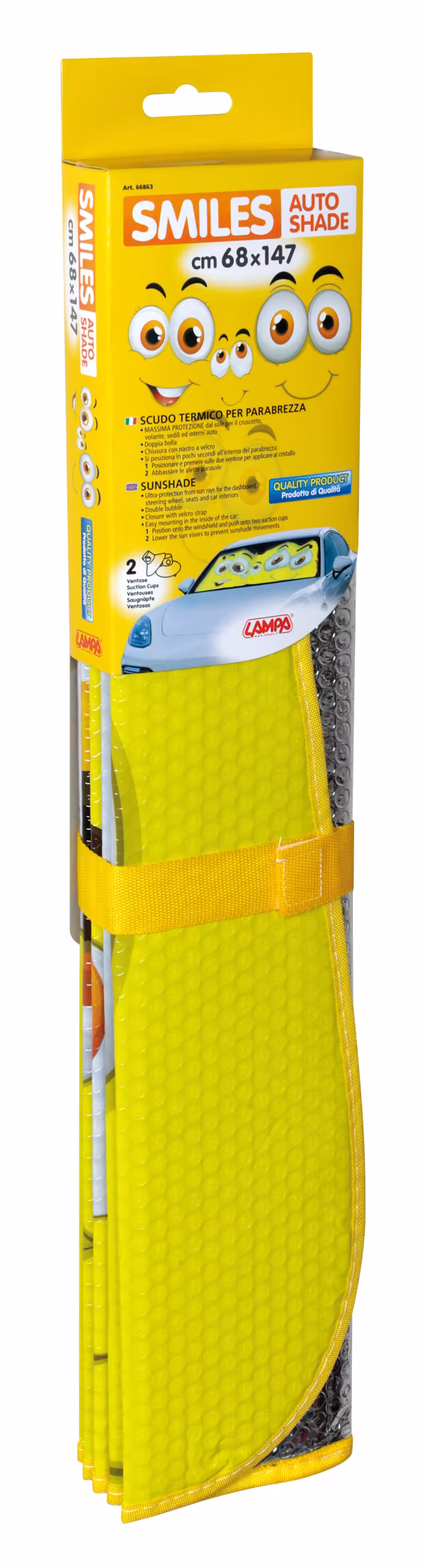 Lampa Scudo termico per parabrezza - 68x147 cm - Smiles