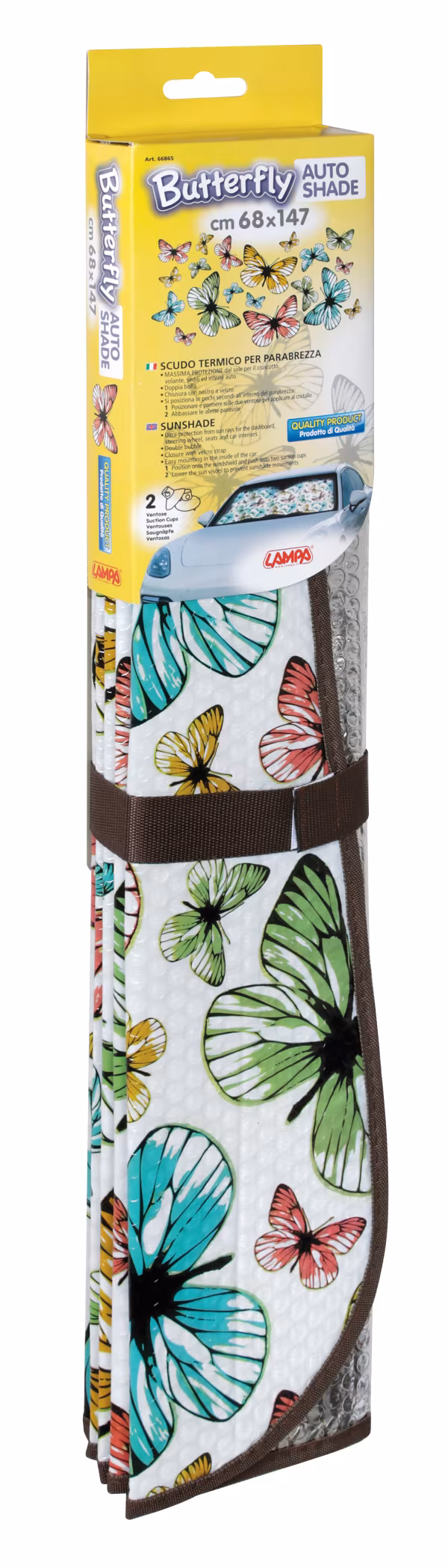 Lampa Scudo termico per parabrezza - 68x147 cm - Butterfly