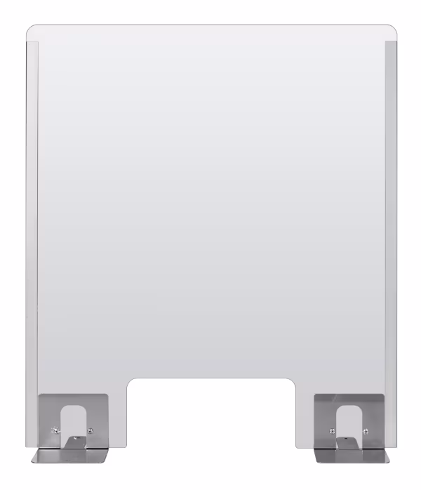 Lampa Schermo protettivo parafiato con feritoia per banconi e scrivanie - 660x760 mm