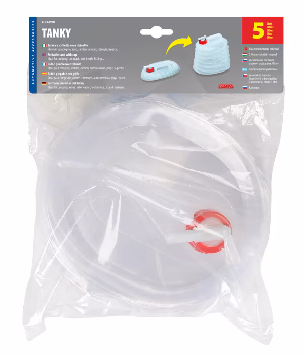 Lampa Tanky, tanica a soffietto con rubinetto - 5 L