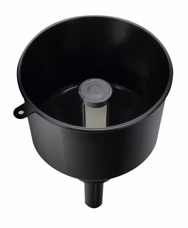 Lampa Clean-Fuel, imbuto con filtro separatore