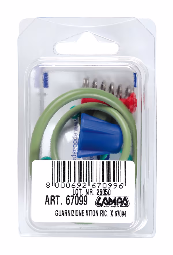 Lampa Kit ricambi e guarnizioni in “Viton” per art. 67094