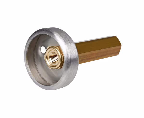 Lampa Adattatore GPL - Dish (Italia) - M16x1,5 - 98 mm - Ottone / Acciaio inox