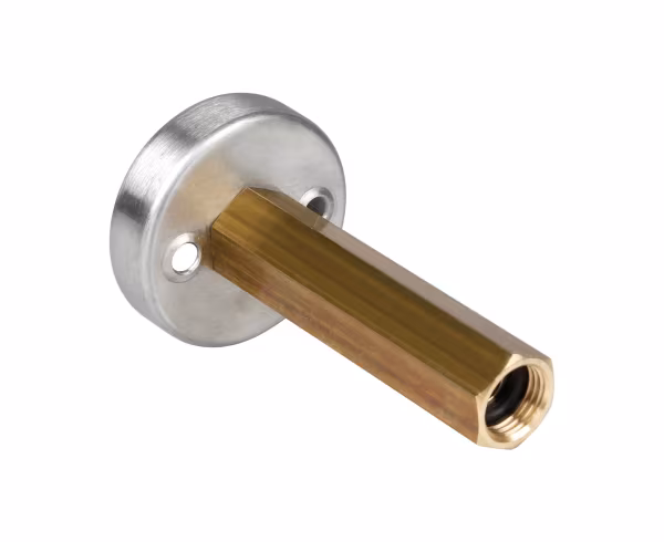 Lampa Adattatore GPL - Dish (Italia) - M16x1,5 - 98 mm - Ottone / Acciaio inox