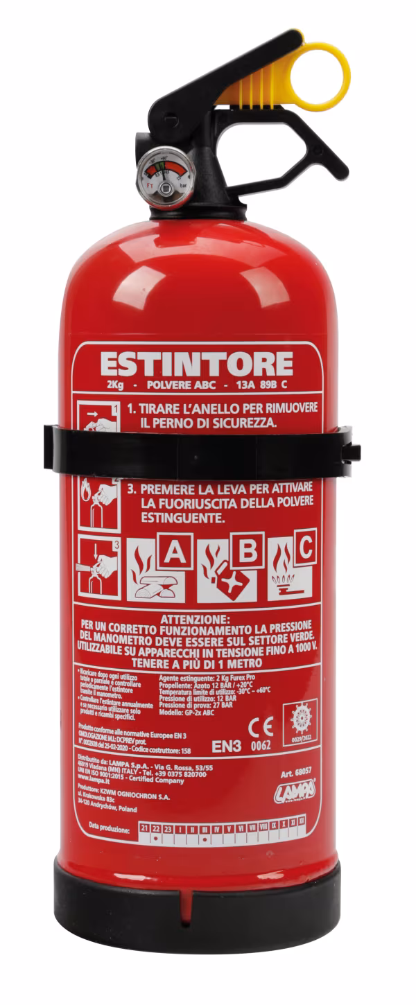 Lampa Estintore kg 2