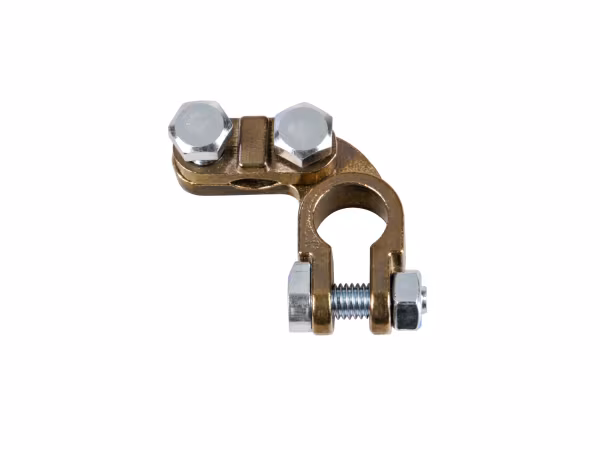 Lampa Morsetto batteria pesante; fissaggio cavo a piastrina - max cavo Ø 70 mm² - Polo negativo