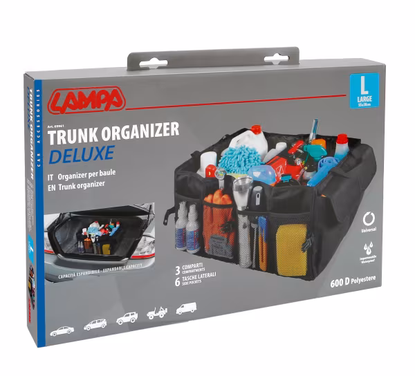Lampa Organizer Deluxe per baule - L