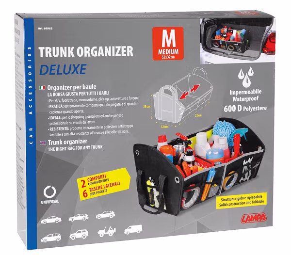 Lampa Organizer Deluxe per baule - M