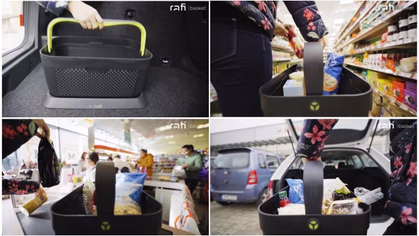 Lampa Rati, Cestino per auto