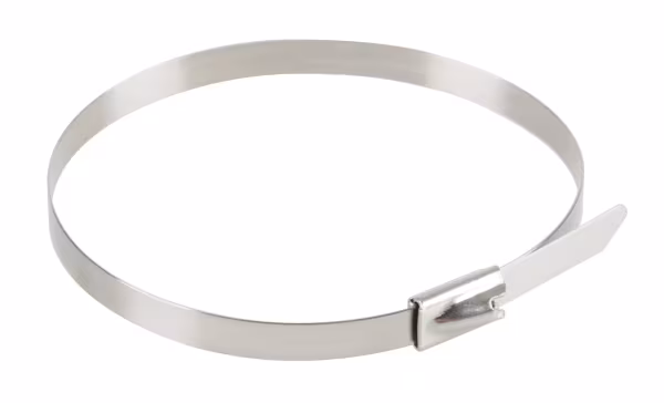 Lampa Fascette in acciaio inox, set 20 pz