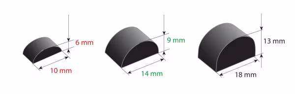 Lampa Striscia gommata multiuso - 310 cm