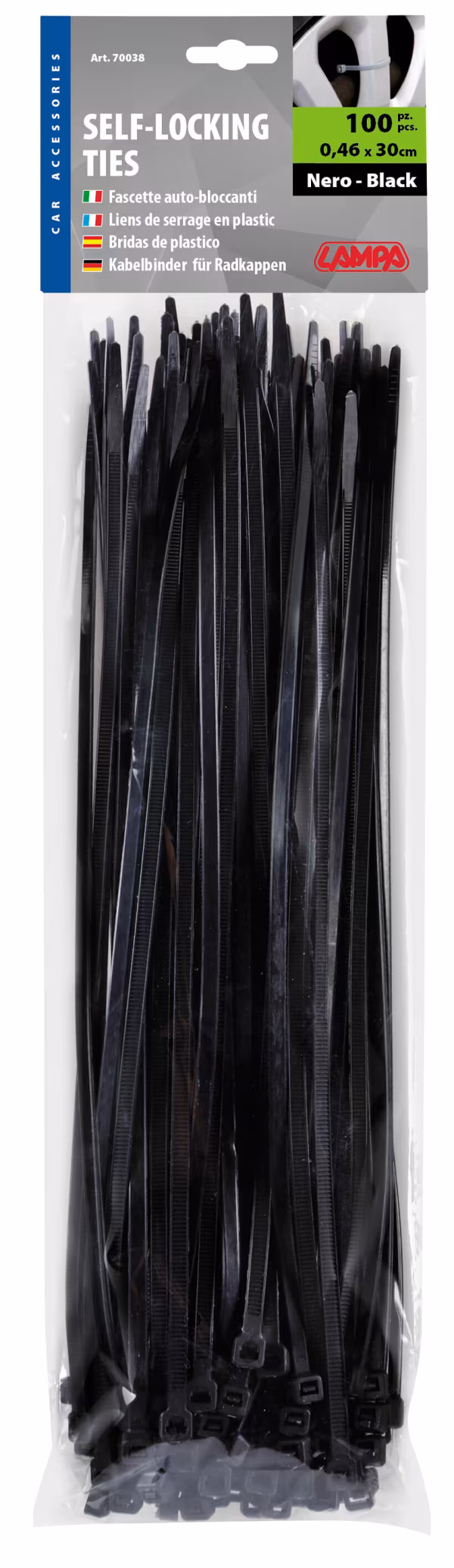 Lampa Fascette fermacavo 100 pz - 30 cm