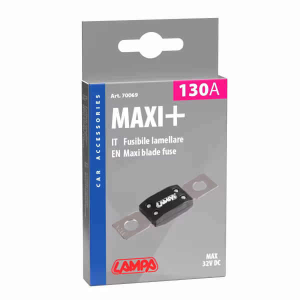 Lampa Maxi+, fusibile lamellare tipo ANL 12/32V - 130A