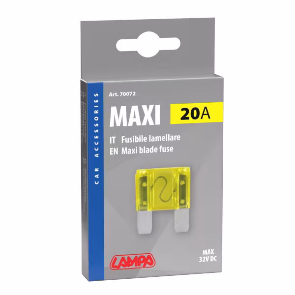Lampa Fusibile lamellare Maxi, 12/32V - 20A