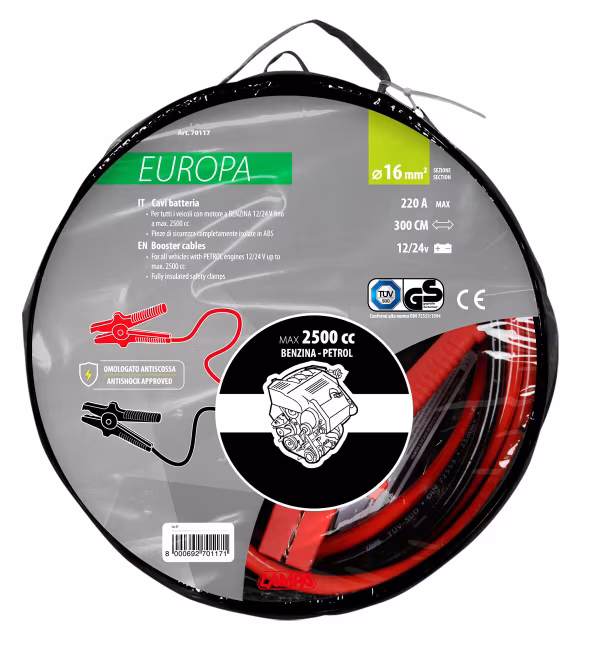 Lampa Cavi Batteria Europa