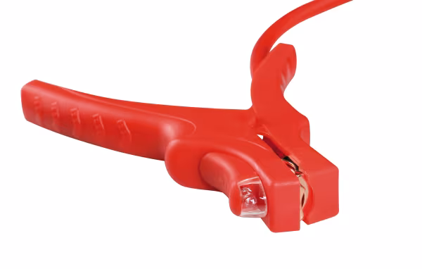 Lampa Cavi batteria con pinze isolate, 12V - 300 cm - 400 A - 12 mm²