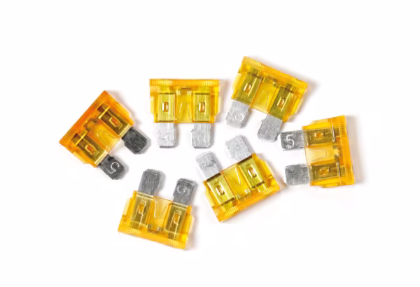 Lampa Smart Led, set 6 fusibili lamellari con spia a led, 12/32V - 5A