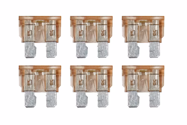 Lampa Smart Led, set 6 fusibili lamellari con spia a led, 12/32V - 7,5A