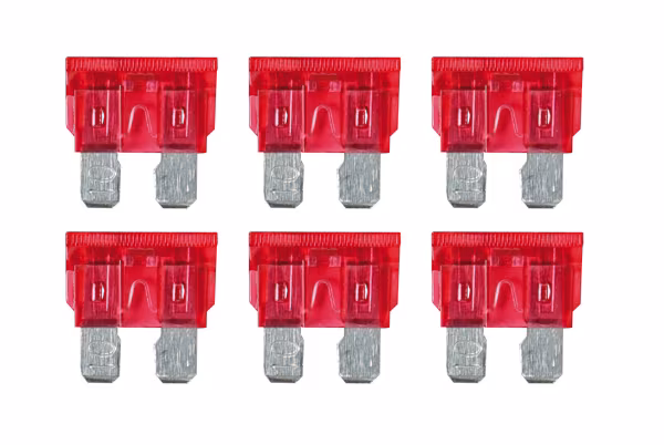Lampa Smart Led, set 6 fusibili lamellari con spia a led, 12/32V - 10A