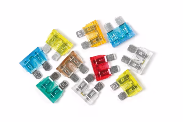 Lampa Smart Led, mix 10 fusibili lamellari con spia a led, 12/32V