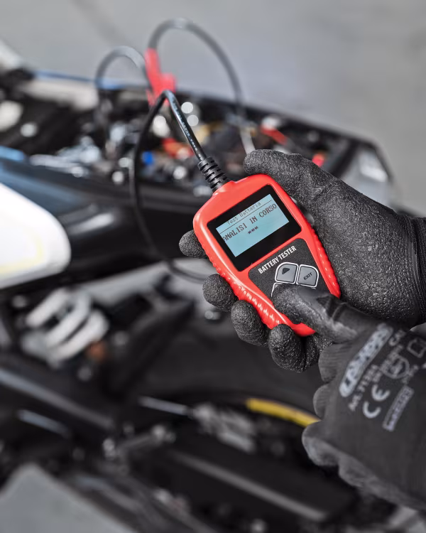 Pilot Tester professionale per batterie