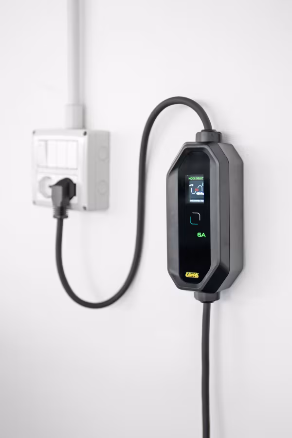 Lampa Carica batteria portatile per veicoli elettrici