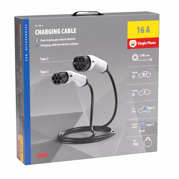 Lampa Cavo ricarica per veicoli elettrici - Monofase - 16A