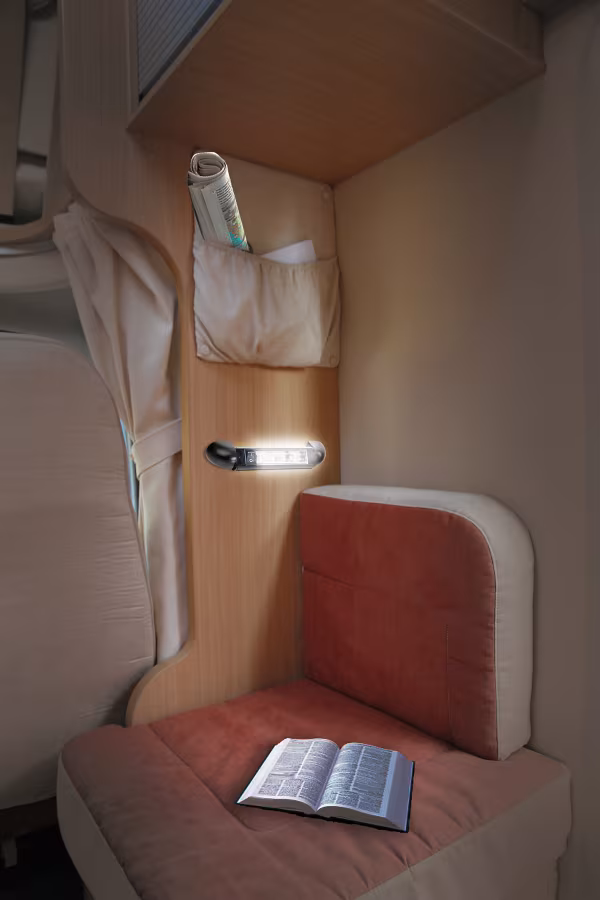 Lampa Pivot-4, luce di cortesia a 4 led, 12/24V