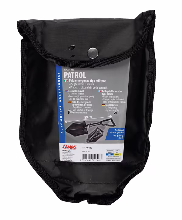 Lampa Patrol - Pala d\'emergenza tipo militare