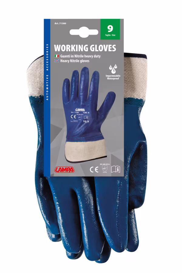 Lampa Guanti in nitrile Heavy-Duty