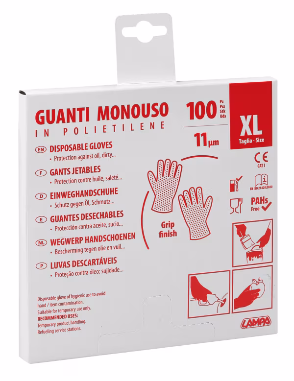 Lampa Guanti monouso - 100 pz (dispenser)
