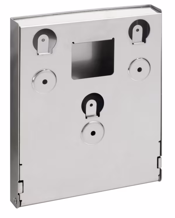 Lampa Dispenser in acciaio inox con serratura per guanti monouso