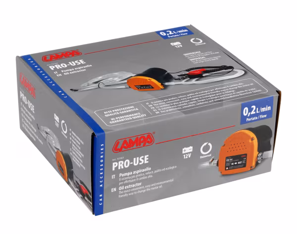 Lampa Pompa aspiraolio 12V