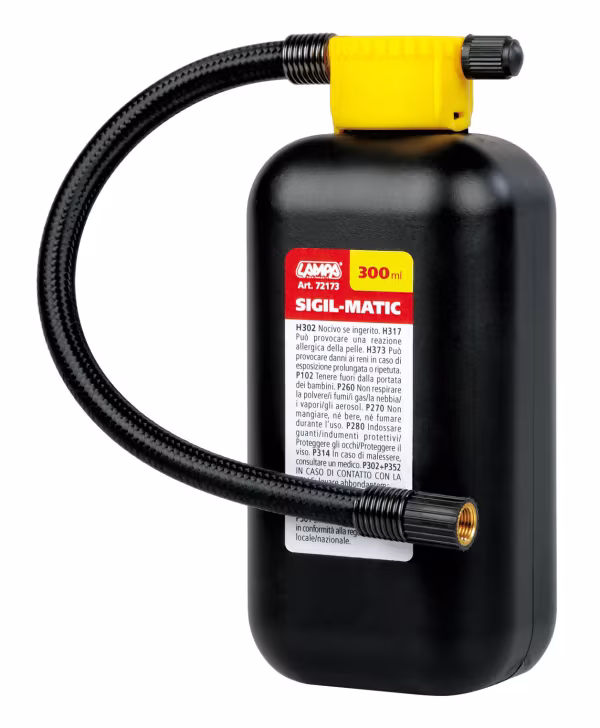 Lampa Sigil-Matic, kit liquido sigillante per pneumatici tubeless, 300 ml
