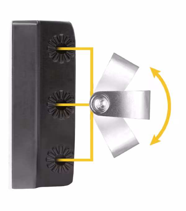 Lampa WL-26, faro ausiliario a 16 Led - 12/24V - Bianco