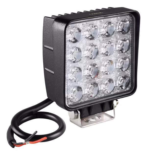 Lampa WL-25, faro ausiliario a 16 Led - 12/24V - Bianco