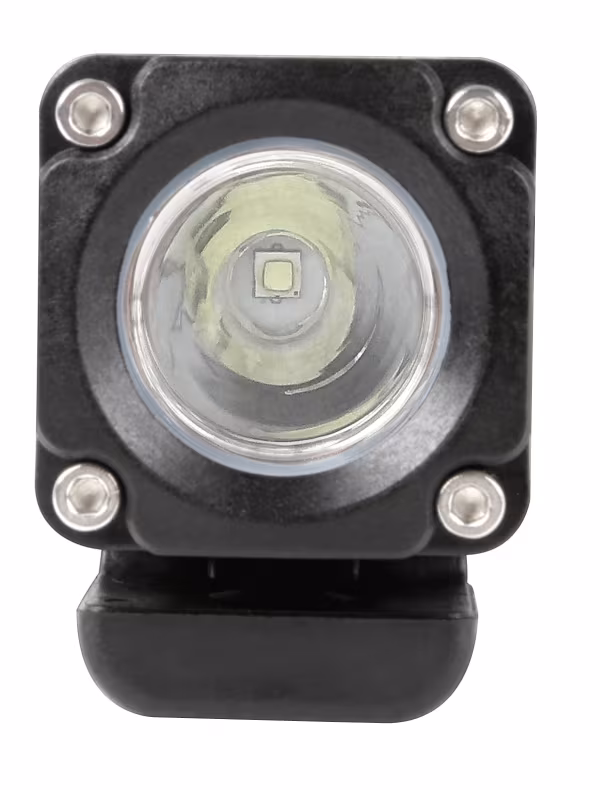 Lampa WL-19, faro ausiliario a 1 Led - 12/24V - Luce focalizzata - Bianco