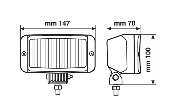 Lampa Prox, kit fari profonditá - Bianco