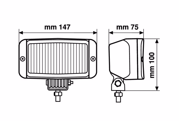 Lampa Prox, faro profonditá - Bianco