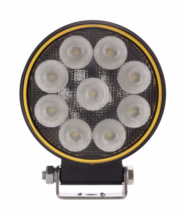 Lampa WL-29, faro ausiliario a 9 Led - 12/24V - Bianco