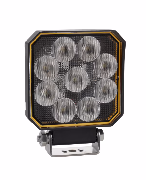 Lampa WL-30, faro ausiliario a 9 Led - 12/24V - Bianco
