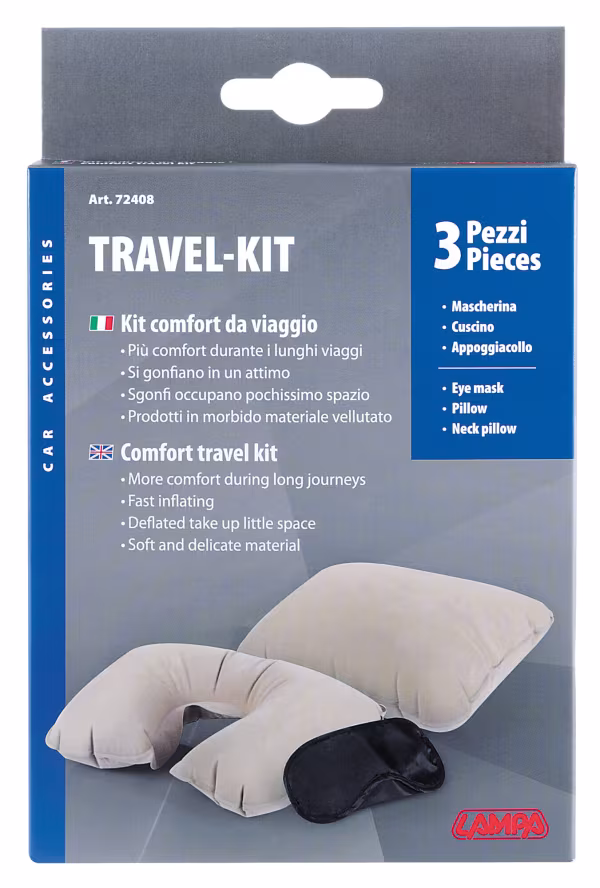Lampa Travel-Kit 3 in 1, kit da viaggio