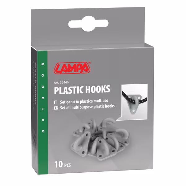 Lampa Ganci in plastica multiuso – Set 10 pz