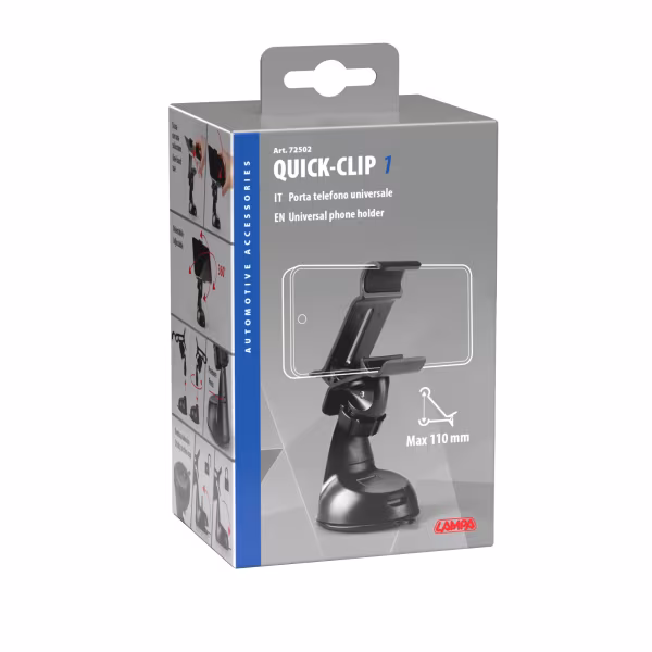 Lampa Quick-Clip 1, portatelefono universale