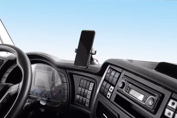 Lampa Atmos Fin, porta telefono con ventosa adesiva