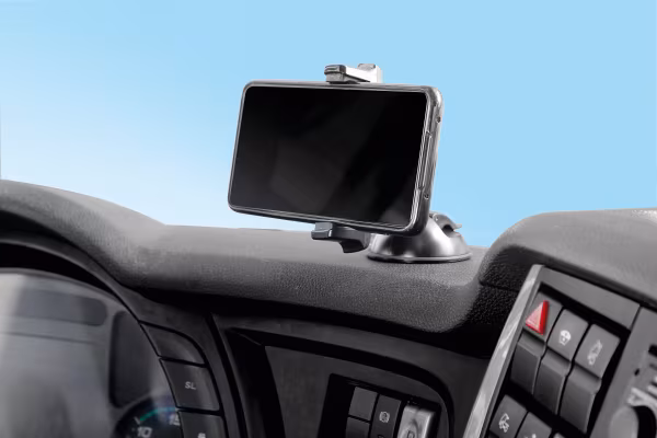Lampa Atmos Fin, porta telefono con ventosa adesiva