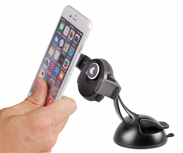 Lampa Atmos Fin, porta telefono con ventosa adesiva